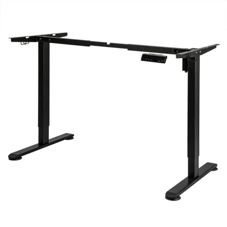 Levede Motorised Standing Desk Frame Only Single Motor Height Adjustable Black