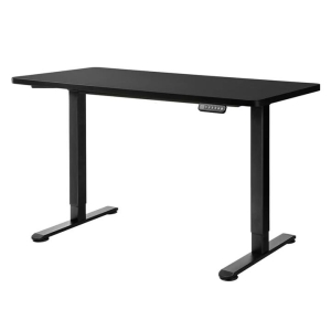 Levede Motorised Standing Desk Adjustable Electric Sit Stand Dual Motor 120CM Black