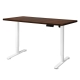 Levede Motorised Standing Desk Height Adjustable Electric Sit Stand Table 120CM White Walnut