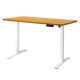 Levede Motorised Standing Desk Height Adjustable Electric Sit Stand Table 140CM White Natural