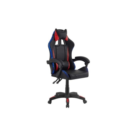 LED Gaming Computer Working Task Office Chair Black/Red LED