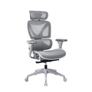 Maestro Furniture Lucia High Back Mesh Ergonomic Computer Working Office Desk Chair Grey