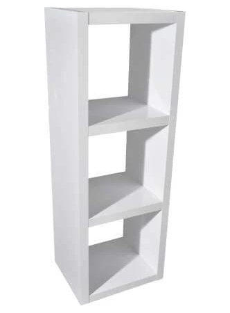 Grace 3 Cubes Multi-functional Storage - High Gloss White