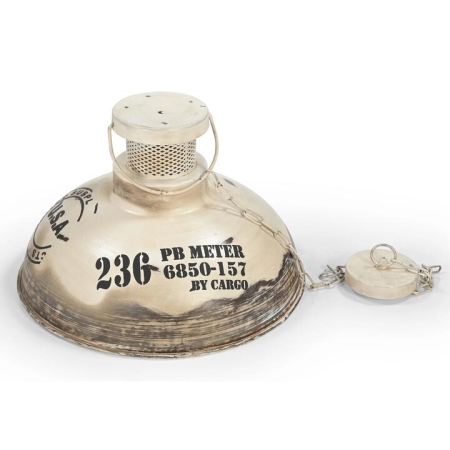 Industrial Rustic NO 236 Washed Iron Lamp Shade