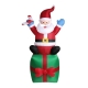 Inflatable Christmas Santa Snowman with LED Light Christmas Christmas Xmas Decoration Outdoor Type 4