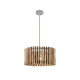Hazelton Timber Shade Pendant Lamp Light Natural