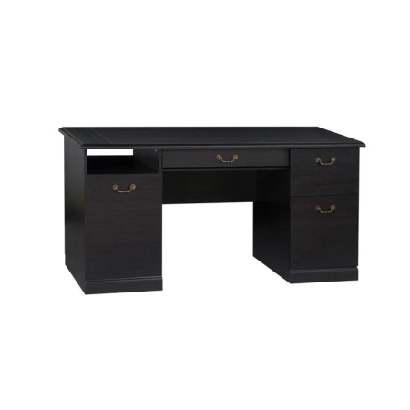 Maestro Furniture Kerney Executive Manager Home Office Computer Working Desk - Espresso