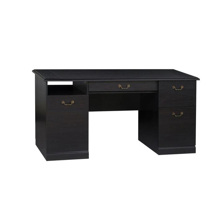 Maestro Furniture Kerney Executive Manager Home Office Computer Working Desk - Espresso