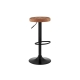 Jackson PU Leather Height Adjustable Kitchen Counter Bar Stool - Tan - Tan