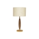 Kent Classic Metal Base Wood Body Cotton Shade Table Lamp Light - Gold - Gold
