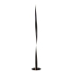 Jacqueline LED Modern Classic Twisted Floor Lamp Light - Black