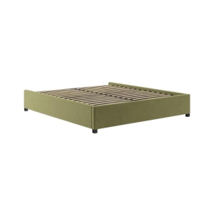 Gaslift Bed Frame Olive Green - Queen