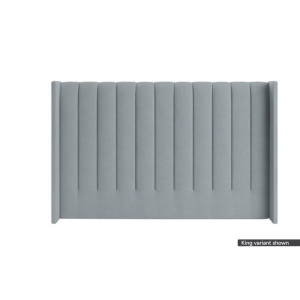 Isabella Bed Head Heron Grey Queen