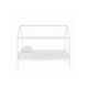 Kids House Wooden Bed Frame White