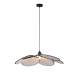 Kael Modern Flower Shape Fabric Shade Pendant Light Lamp Beige