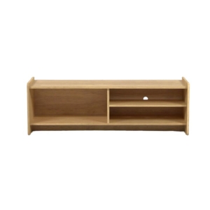 Kornas Wooden Small Lowline Entertainment Unit TV Stand 120cm W/ 1-Door Natural