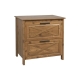 Maestro Furniture Hyland 2-Drawer Office Storage Lateral Filing Cabinet Rustic Brown