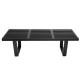 George Nelson Replica Platform Bench 122cm -  Black