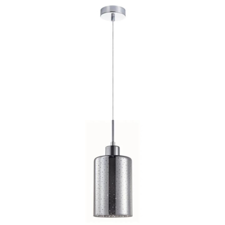 ESPEJO Pendant Lamp Light Interior ES 72W Chrome Glass Dotted Effect OD120mm x H180mm