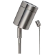 Garden Spike Light Single Adjustable 12V MR16 Stainless Steel 316 IP65 L550mm Cable encl