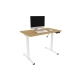 ET150 Series Standing Computer Work Task Study Office Desk W/ USB Port - Natural/White - Natural