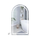 EMITTO LED Wall Mirror Arch Anti-fog Bathroom Mirrors Makeup Light 50x90cm