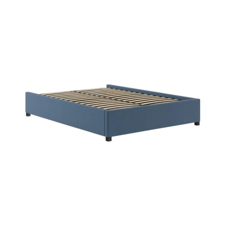 Gaslift Bed Frame Atlantic Blue Queen