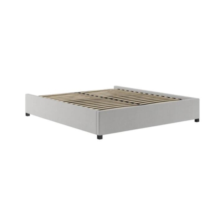 Gaslift Bed Frame Cloud Grey - Double
