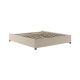 Gaslift Bed Frame French Beige - Double
