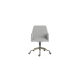 Ginny Fabric Office Computer Working Task Chair - Charcoal / Brass