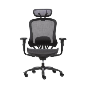 Maestro Furniture Cortez Ergonomic Full Mesh Executive Manager Study Office Task Chair Black