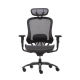 Maestro Furniture Cortez Ergonomic Full Mesh Executive Manager Study Office Task Chair Black
