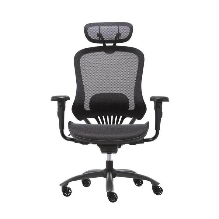 Maestro Furniture Cortez Ergonomic Full Mesh Executive Manager Study Office Task Chair Black