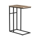 Coffee Side Table Laptop Desk Bedside Sofa End Tables Wooden Metal Frame