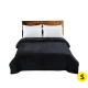 DreamZ 320GSM 220x160cm Ultra Soft Mink Blanket Warm Throw in Dark Grey Colour