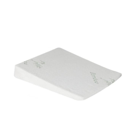 DreamZ Bedding Wedge Pillow Memory Foam Cushion Back Neck Support Bamboo Cover 10cm