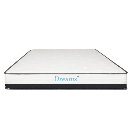 Dreamz Bedding Mattress Spring Double Size Premium Bed Top Foam Medium Soft 21CM