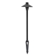 COOLIE Garden Spike Light Fixed 12V G4 Matte Black IP54 L800mm Low Glare