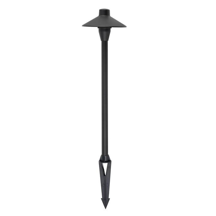 COOLIE Garden Spike Light Fixed 12V G4 Matte Black IP54 L800mm Low Glare