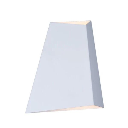 DELHI Wall Light Interior Surface Mounted Up/Down LED 12W Triangular Sand White 3000K 469LM