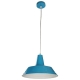 DIVO Pendant Lamp Light Interior ES Blue Angled Dome OD355mm