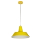 DIVO Pendant Lamp Light Interior ES Yellow Angled Dome OD355mm