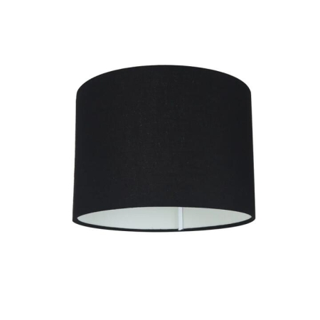 D.I.Y. Lampshade Black Fabric Drum OD320mm