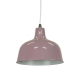 Danica Classic Dome Metal Cord Drop Pendant Light Lamp - Pastel Violet