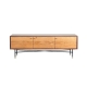 Dotto Lowline Entertainment Unit TV Stand Storage Cabinet 150cm - Natural