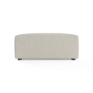 Drake Ottoman Bench Foot Stool Seashell White - Seashell White