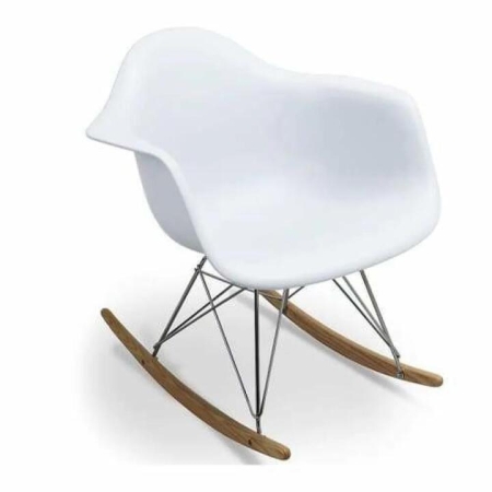 Eames Replica RAR Rocker Rocking Chair - White