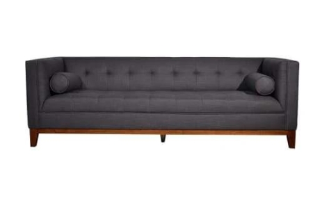Calvin Claudia Lounge Suites 3-Seater Sofa - Dark Grey