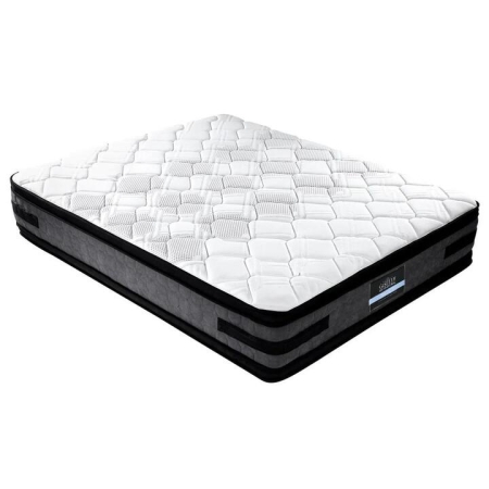 Bedding Luna Euro Top Cool Gel Pocket Spring Mattress 36cm Thick - Double