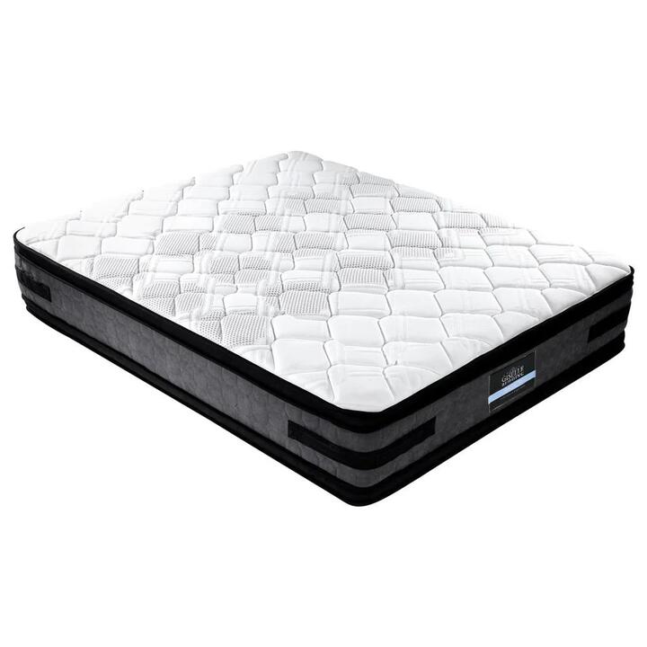 Bedding Luna Euro Top Cool Gel Pocket Spring Mattress 36cm Thick - Double